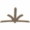 Ekena Millwork Davenport Rough Sawn Timber Gable Bracket, Douglas Fir, 84"W x 56"H x 2"D x 6"F, 16/12 Pitch GBW084X56X0206DAV00RDF - alternate 4